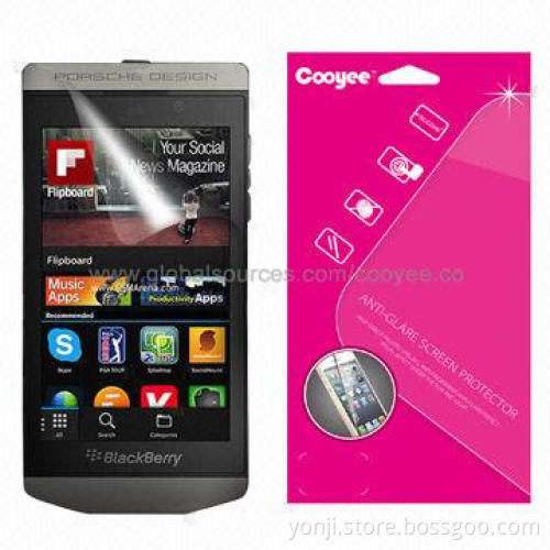 Matte Screen Protector for BlackBerry Porsche Design P9982, Anti-fingerprint with Package